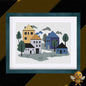 "Chic Village" Cross Stitch Pattern - Interactive PDF Chart