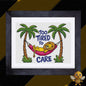 "Too Tired to Care" Cross Stitch Pattern - Interactive PDF Chart
